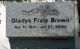 Gladys Fraly Brown